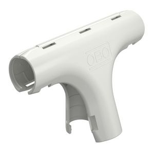 Quick-Pipe T-stuk M16 puur wit RAL9010 VVE=10
