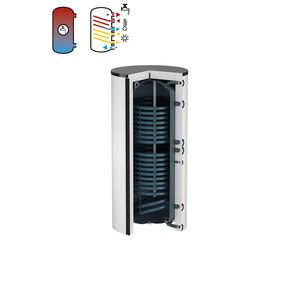 Boiler Duo Solar 1000L incl. isolatie wit