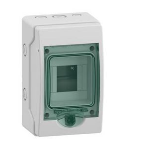 Mini verdeler DINrail componenten 1x4 modulen z. kl Mureva