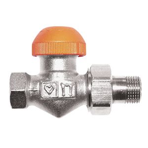 Thermostatische afsluiter TS98-V recht 3/4 VVE=20