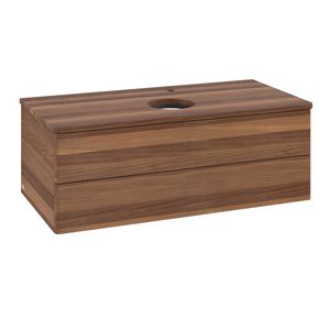 Wastafelonderkast Antao 1000x360x500mm Warm Walnut K20052HM