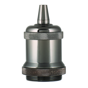 Lamphouder Retro Alu E27 zwart