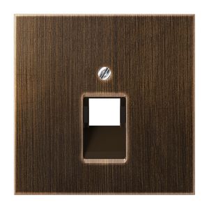 Afdekking UAE 1v. LS messing antiek