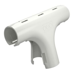 Quick-Pipe T-stuk M20 puur wit RAL9010 VVE=5