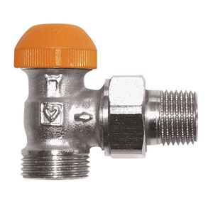 Thermostatische afsluiter TS98 V haaks 1/2 bu. G3/4 VVE=20