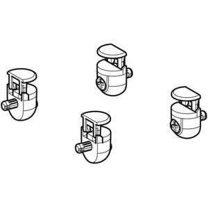 Plankpennen voor hoge kast 598931000