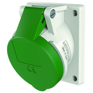 Inbouwwandcontactdoos 16A 3-polig  2H 50V 300Hz IP44 TWIN