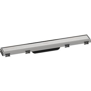 Douchegoot RainDrain Match rechte 600 met Stainless Steel