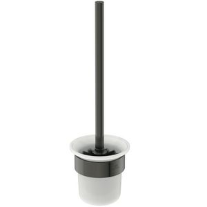 conca closetborstelgarnituur rond wandmontage magnetic grey (grijs)
