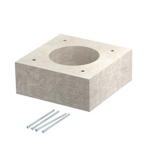 Vedubbelingsstuk v.brandwerend kanaal I90/E30 100x100x40