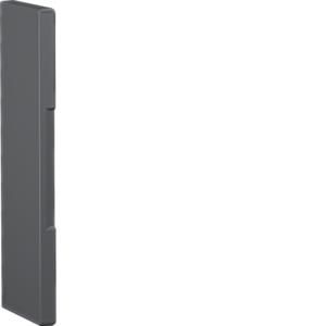 Eindplaat BR65 68x210mm halogeenvrij zwart