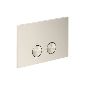 AXOR FlushPlate Drukplaat voor iFrame Universal RVS-look