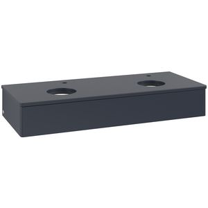 Wastafelonderkast Antao 1200x190x500mm Mid.Blue Matt Lacquer L13050HG