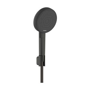 Raindance Alive Select S Badset 125 3 straalsoorten EcoSmart met Isiflex doucheslang 160cm Brushed Black Chrome