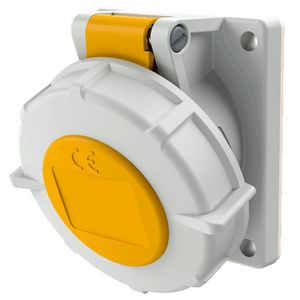Inbouwwandcontactdoos 16A 3-polig  4H 110V IP67 TwinCONTACT