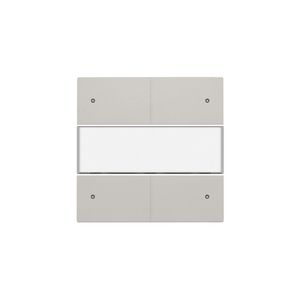 Afwerkingsset voor 4-voudige potentiaalvrije drukknop 24V met led en