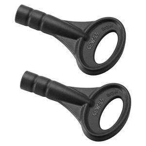 PAAR RESERVESLEUTELS VOOR DEUREN-DRIEHOEKIG TYPE-QDX