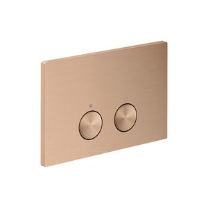 AXOR FlushPlate Drukplaat voor iFrame Universal Brushed Red Gold