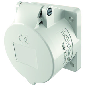 Inbouwwandcontactdoos 16A 3-polig  3H 50-250VDC IP44