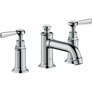 AXOR Montreux 3-gats wastafelmengkraan 30 incl. trekwaste chroom 16535000