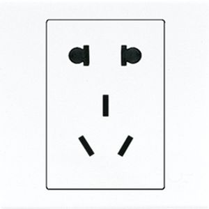 Wandcontactdoos combinatie alp.wit voor China VVE=10