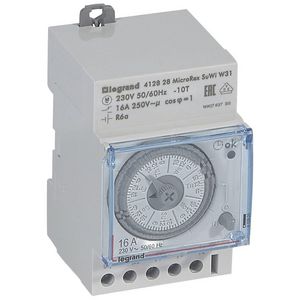 Weekklok W31 analoog zomer/winter MicroRex