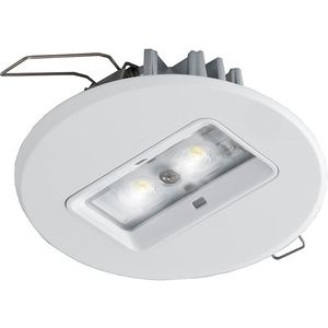 Centraal 2W 230V rond wit inb led armatuur 7TCA091130R0541