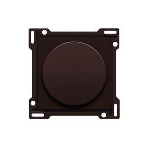 Afwerkingsset draaiknopdimmer/snelh.reg. incl.draaikn d.brow