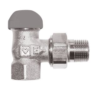 Thermostatische afsluiter TS90 E haaks 1/2 kvs=2 3 VVE=20