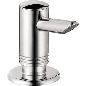 Dispenser voor zeep/afwasmiddel 40418340 brushed black chrome