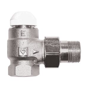 Thermostatische afsluiter TS E max. doorstroom haaks 1/2
