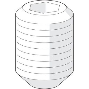 Mat bevestigingsschroef M6x11