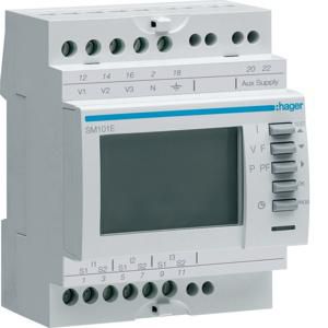 Digitale multimeter DIN-rail