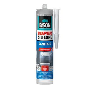 Kit Super Silicone Sanitair 300ml transgrijs VVE=12
