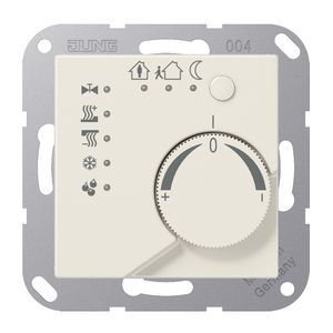 Ruimtethermostaat + 4 bin A/AS wit KNX