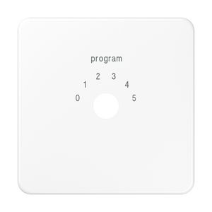 Afdekking alpin wit voor Dynacord CD500