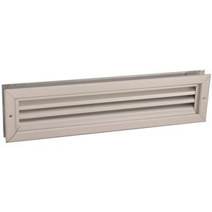 ALU deurrooster 470x121mm geanodiseerd