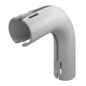 Quick-Pipe bocht 90° M20 licht grijs RAL7035 VVE=5
