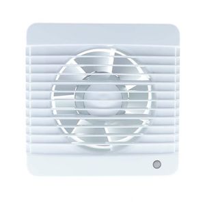 Badkamer-/ toiletventilator MTH 125 wit