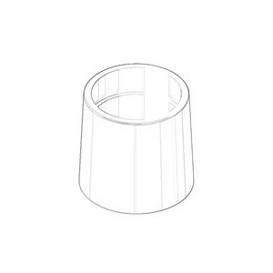 Rozet 33,5x31mm chr 092794004-00