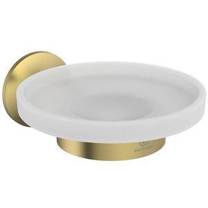 Zeepschaal 130x165x60mm brushed gold La Dolce Vita