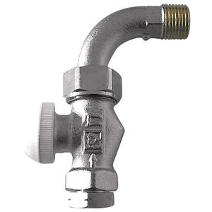 Thermostatische afsluiter TS90 recht+bocht 1/2