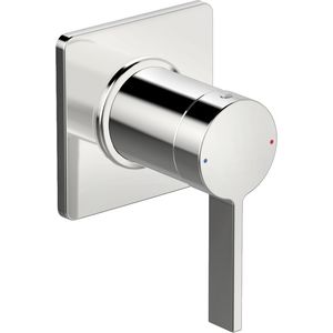 Afbouwset hendelmeng zonder  omstel klein rozet 95x95mm HANSALOFT