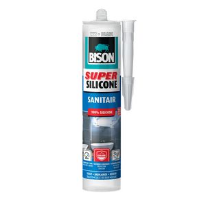 Kit Super Silicone Sanitair 300ml wit VVE=12
