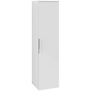 Hoge kast ARCHITECTURA 350x1400x346mm White B89601VS greep Volcano Black