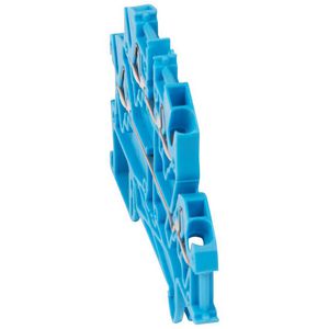 Etageklem 5mm 4mm² blauw Viking 3 VVE=60