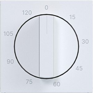 Centr.pl. voor mechan. tijdschakelklok 0-120 min. A.x/C.x wi