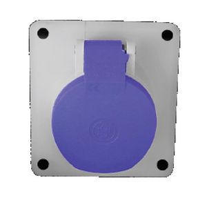 Inbouw wandcontactdoos 5-polig 400V 32A 9532/1 CEE VVE=10