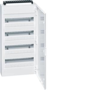 Opbouwverdeler Vega IP40 400x775x145mm 4x18 mod. deur wit