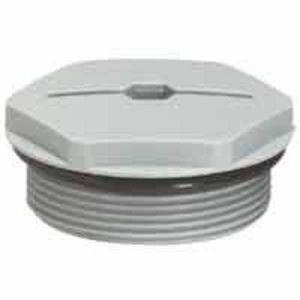 Blindstop grijs RAL7001 isolatie 16 VVE=50